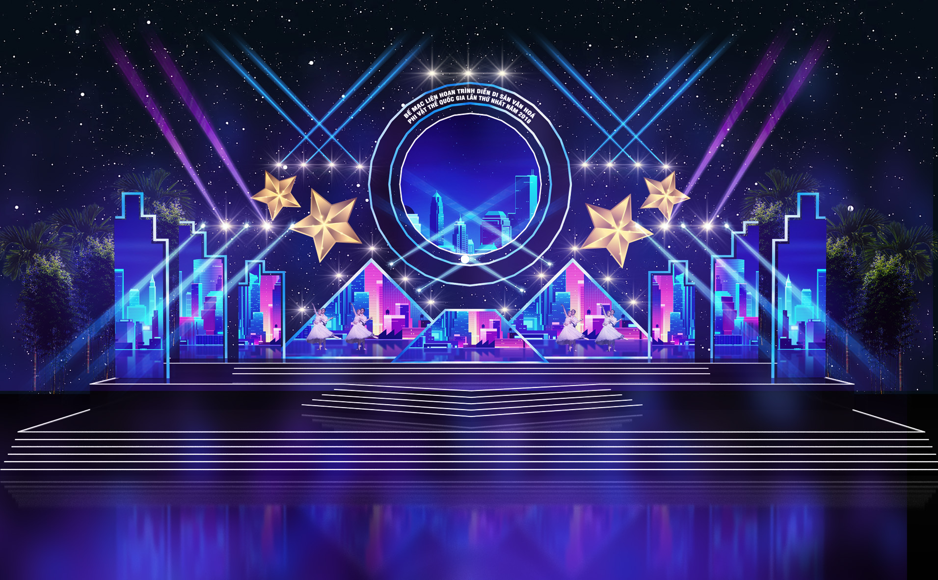 Ứng dụng thiết kế 3D sân khấu 