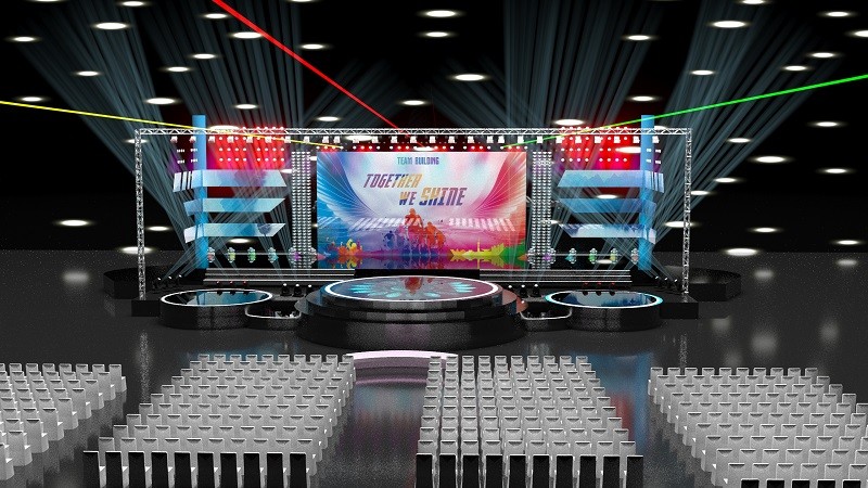 Xu hướng thiết kế 3D sân khấu hiện nay